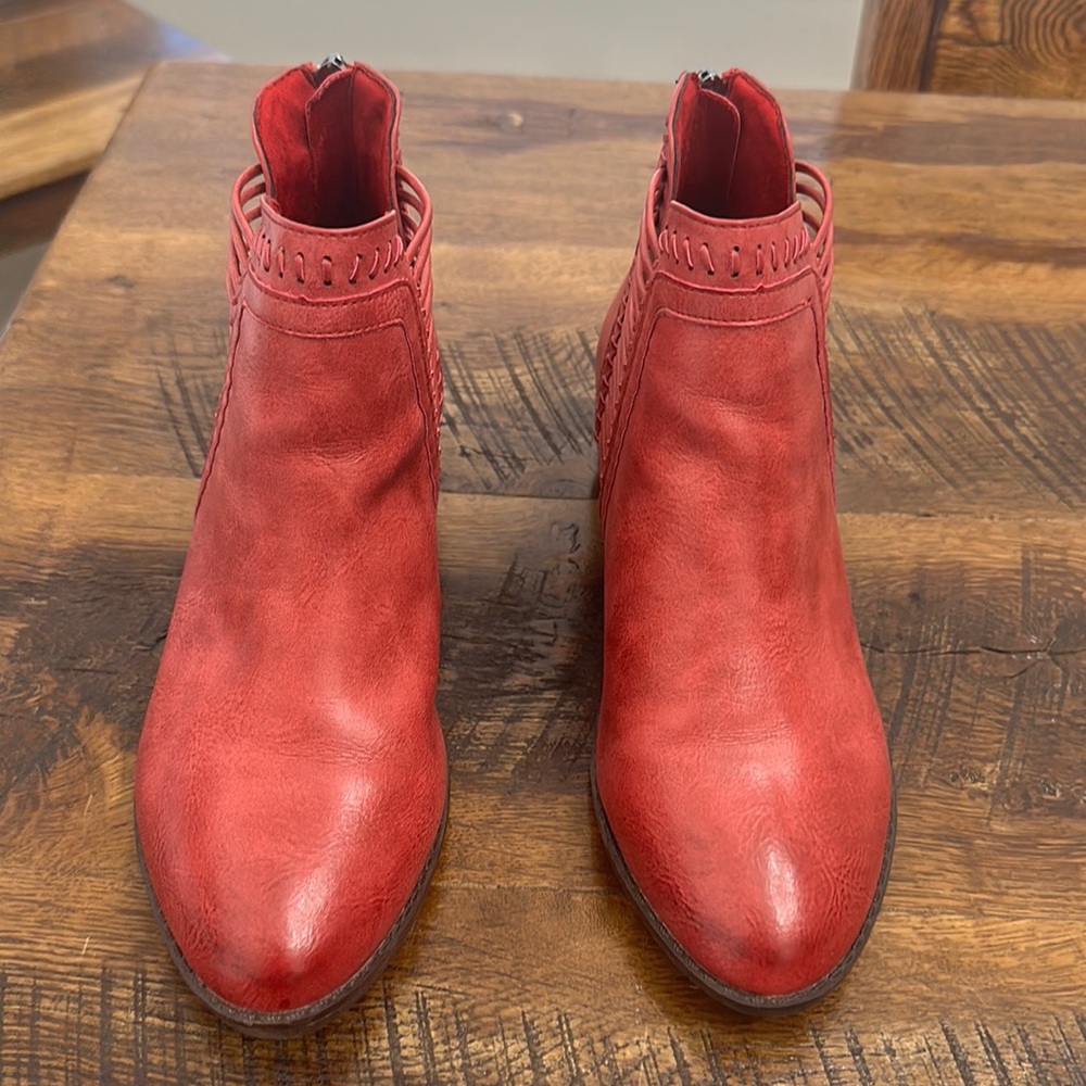 Red booties